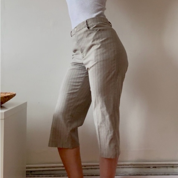 Vintage striped capris pants ( small) - Picture 1 of 4